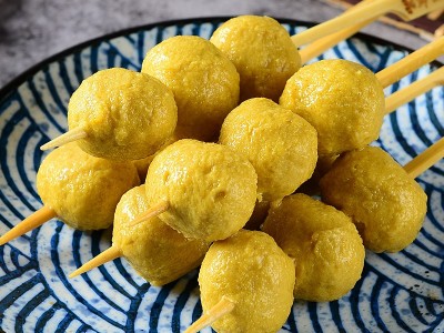 咖喱鱼丸360g一袋10串关东煮食材串串香麻辣烫连锁便利店食材供应图3