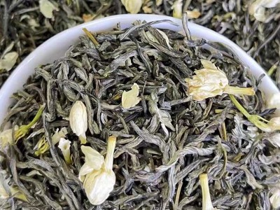 2022茉莉花茶 横县源头厂家批发浓香型散装福利劳保茶茉莉小白芽图2
