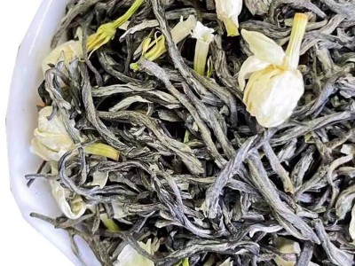 2022茉莉花茶 横县源头厂家批发浓香型散装福利劳保茶茉莉小白芽图5
