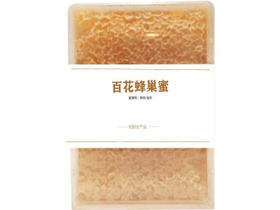 蜂巢蜜百花荆条蜂巢蜜500g批发散装土蜂蜜批发蜂蜜贴牌厂家蜂巢蜜图4