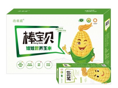 中国玉米之乡公主岭厂家直供德乐圆棒宝贝玉米120g*8棒白糯小玉米图4