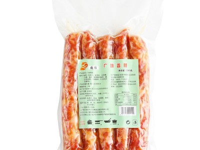 癫狂 腊肠广味香肠即食四川麻辣香肠广式香肠烤肠7分瘦500g袋装图4