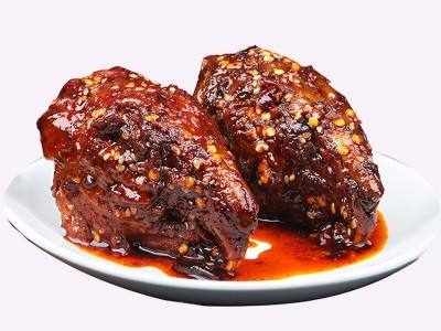 兔头 160g厂家直供四川地道即食小吃休闲肉类网红零食麻辣兔脑壳图5