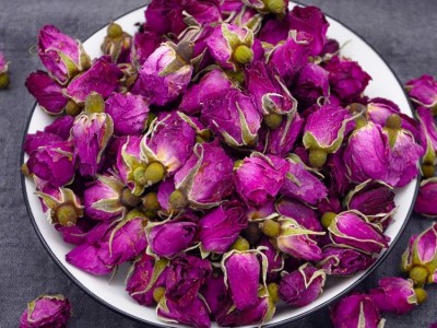 新货金之粟玫瑰花干 桂林玫瑰花茶 源头厂家量大从优不硫熏玫瑰花图2