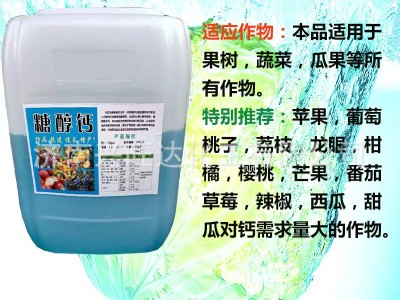 糖醇钙 螯合钙叶面肥果实圆润膨大肥 糖醇钙图4