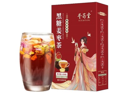 安徽誉药堂黑糖红糖姜枣桂圆玫瑰枸杞茶独立装抖音同款现货速发图4