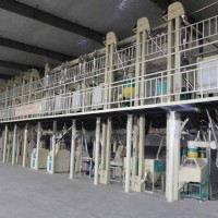 量身定制日产60-80T小麦面粉生产线钢架结构面粉机组兴达粮机设备