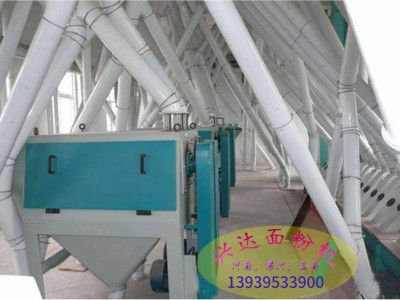 大型面粉机小麦加工成套设备面粉厂制粉加工机械日产120T磨粉机组图3