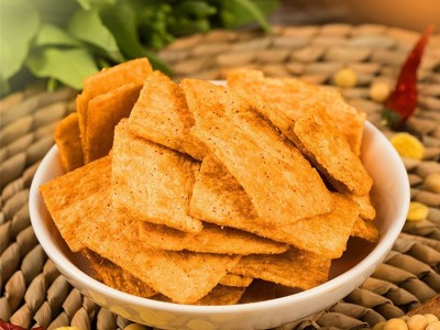 膨化休闲食品设备 锅巴沙拉尖角脆妙脆角生产线 复合薯片加工设备图4