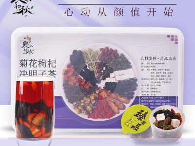 菊花决明子茶枸杞菊花茶老谷头同款小罐装茶养生茶厂家现货代发图2