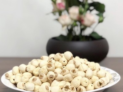 新货莲子干货 广昌白莲子 500g通芯白莲图3