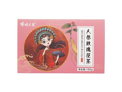 人参玫瑰花茶150g盒装组合茶包女神养生茶桂圆红枣茶玫瑰花茶图5