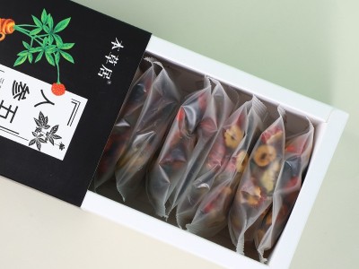 人参五宝茶源头工厂代用养生茶桑葚枸杞大枣茶盒装150克五宝茶图3