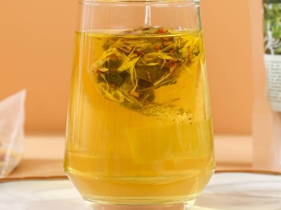 金银花枸杞菊花茶三角包厂家桑叶甘草罗汉果组合花茶养生袋泡茶图2