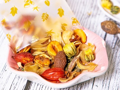 胖大海菊花茶金银花茶组合茶240g熬夜清凉一件代发养生花茶图2