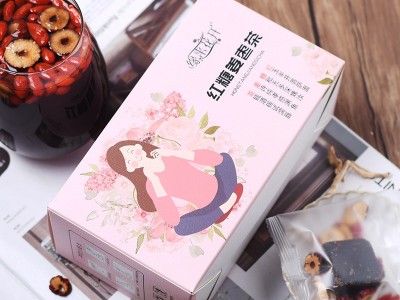 缘来花开 红糖姜茶 花茶黑糖姜枣茶 养女生茶大姨妈贴 牌盒气血茶图1