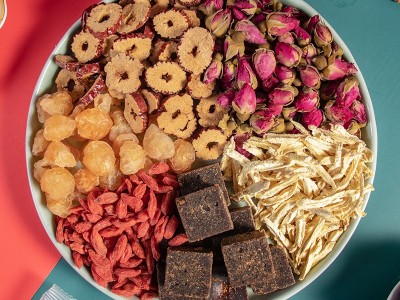 汉谯堂黑糖姜枣茶批发红枣姜丝黑糖茶150克一件代发图4