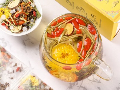 菊花决明子茶 熬夜茶 菊花决明子枸杞组合 盒装袋泡茶批 发养生茶图4