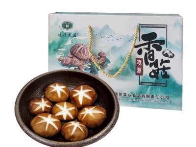 厂家批发产地直供凌源香菇1.5kg箱装 肉厚爽滑无根香菇菜肴辅配料图4