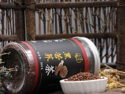 鸿恩堂 黑苦荞茶 罐装500g 全株苦荞饭店酒店茶 一件代发图4