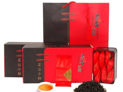 新款中秋送礼盒装茶叶 铁观音 大红袍 金骏眉 小青柑 碧螺春绿茶图4