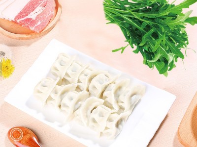 单身槐花鸡蛋水饺蒲公英鸡蛋蒲公英猪肉三种口味懒人速食食品图3