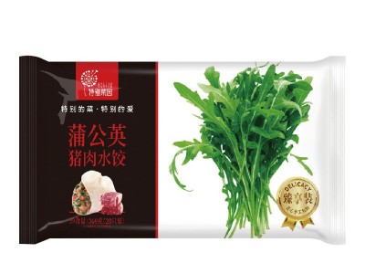单身槐花鸡蛋水饺蒲公英鸡蛋蒲公英猪肉三种口味懒人速食食品图4