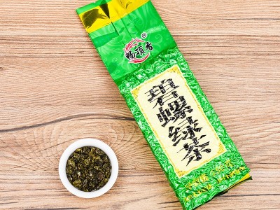 超市供应热卖 碧螺春绿茶茶叶散装浓香型真空包装231克图3