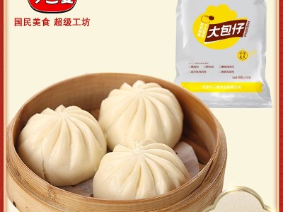 包子今三麦大包仔半成品早餐早点速冻食品包点代发批发商用大包子图3
