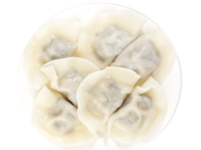 批发深海小海带净素水饺纯植物食材冷冻食品批发早餐方便速冻饺子图5