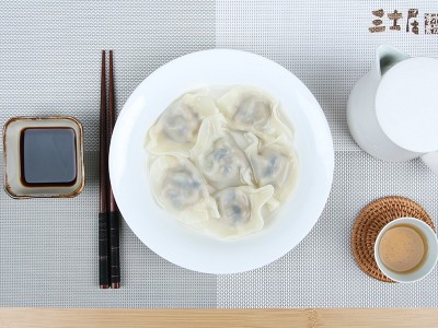 工厂批发定制速冻素食饺子净素水饺360g独立袋装速冻水饺批发图3