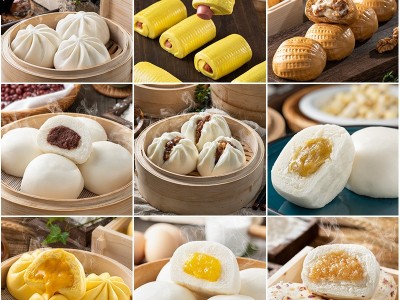 净素菜包馒头包子商用半成品懒人早点早餐速食食品营养包点素菜包图3