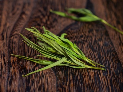 竹叶青茶叶罐装40g淡竹叶茶批发 早春特级明前春茶亳州竹叶茶图3