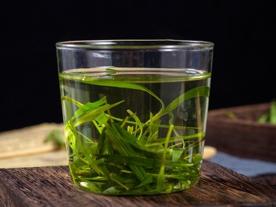 竹叶青茶叶罐装40g淡竹叶茶批发 早春特级明前春茶亳州竹叶茶图2