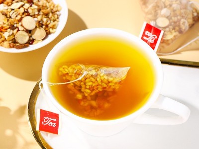 美芝仟五指毛桃茯苓茶400克/袋五指毛桃土茯苓茶汤包三角包代用茶图3