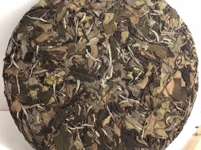 裕颜春福鼎白茶陈年老贡眉茶叶寿眉茶高山2017年老白茶饼图5