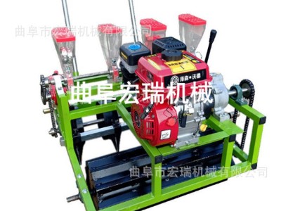 手推式香菜小型播种机 胡萝卜播种机油菜点播机图5