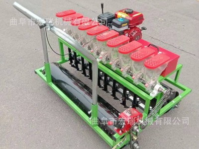 手推式香菜小型播种机 胡萝卜播种机油菜点播机图3