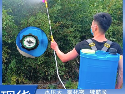 20L背负式电动喷雾器 农用智能电动背负式打药消毒高压电动喷雾器图2