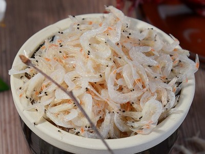 外婆桥 淡干虾皮熟虾皮虾米补钙海鲜干货海产品100g/罐 批发代发图4
