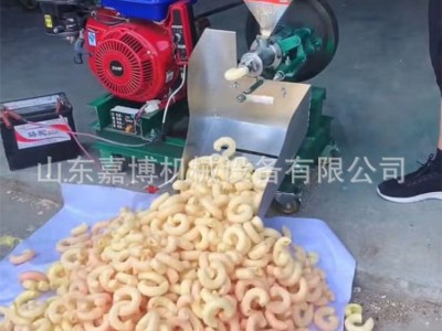 吉林五谷杂粮食品膨化机 噪音小 汽油弯管机 2022跑江湖海蛎花机图5