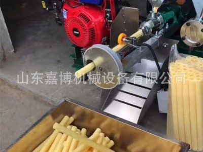 吉林五谷杂粮食品膨化机 噪音小 汽油弯管机 2022跑江湖海蛎花机图4