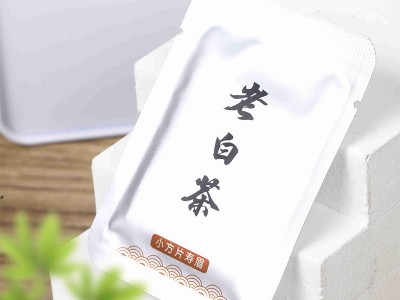 福鼎白茶老白茶寿眉小饼干茶叶礼盒装小方片小茶饼500g厂家直发图2