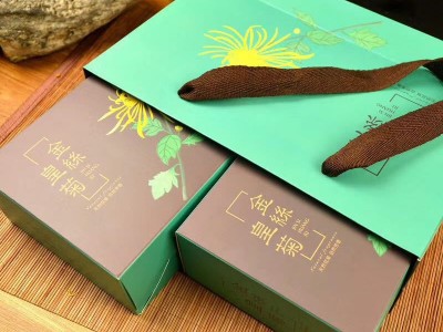 2021年新花金丝皇菊批发一杯一朵大朵2盒20朵礼盒装厂家批发图2