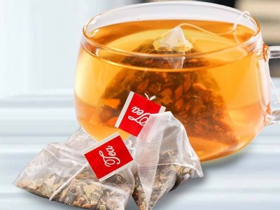 五指毛桃茯苓茶 三角包代用茶健养时佳工厂批发薏苡仁苦荞茯苓茶图3