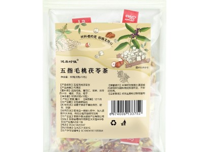 五指毛桃茯苓茶 三角包代用茶健养时佳工厂批发薏苡仁苦荞茯苓茶图5