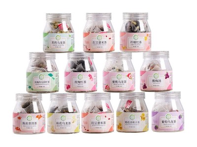 小罐花茶柠檬红茶玫瑰红茶蜜桃桂花乌龙茶独立包装水果茶花草茶图5