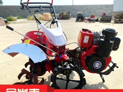 四驱微耕机 汽油柴油微型耕地机 自走式小型旋耕开沟除草培土机图3