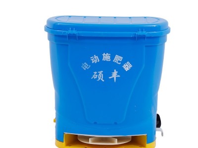 厂家直销播撒机电动施肥器鱼塘撒饵机电动撒肥器调速颗粒施肥器图5