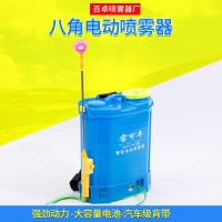 厂家批发雾可丰16L 18L 20L背负式农用电动喷雾器12V锂电池打药机